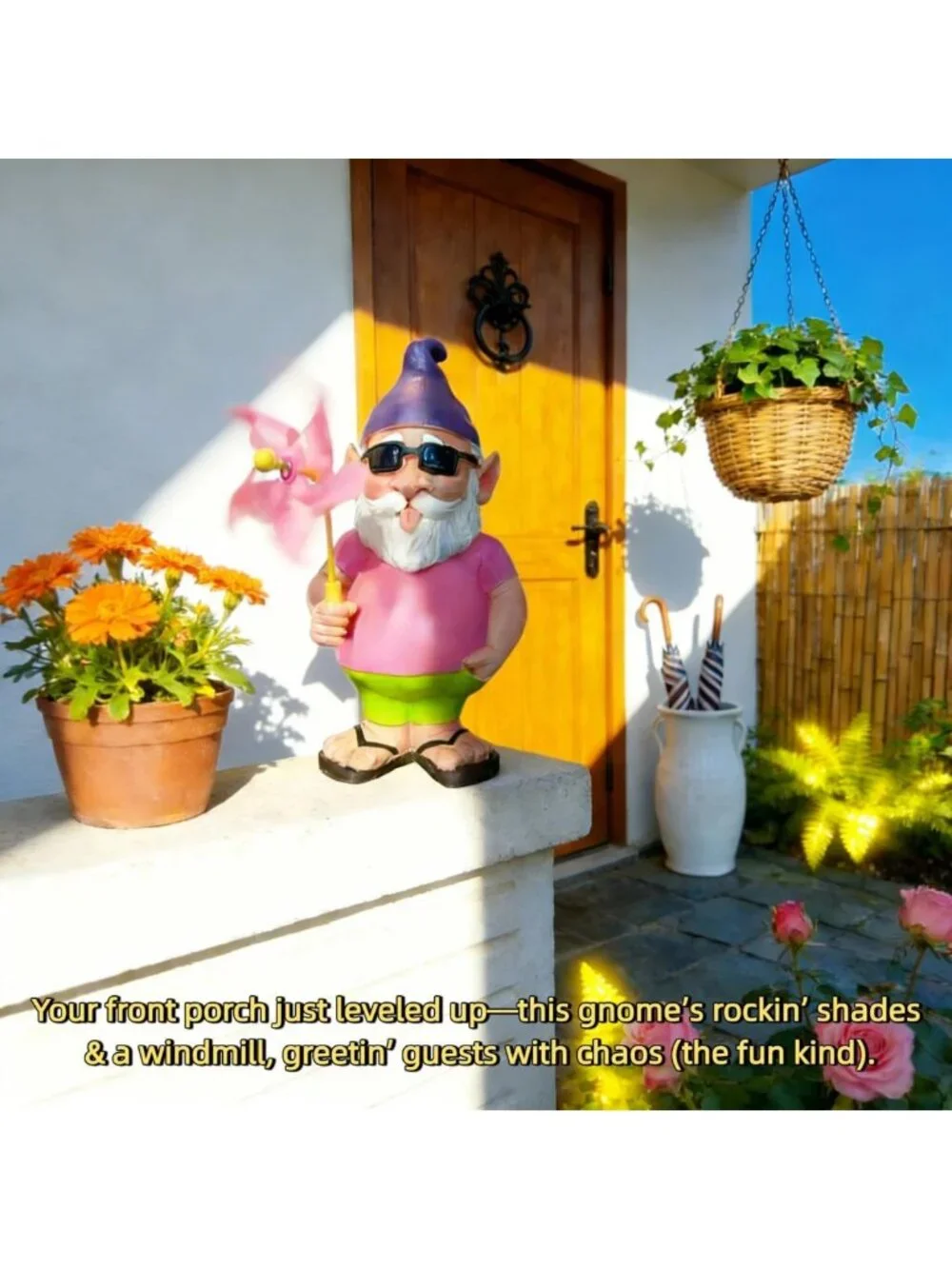 Funny Garden Gnomes for Yard Decor | Naughty Outdoor Gnome Decorations